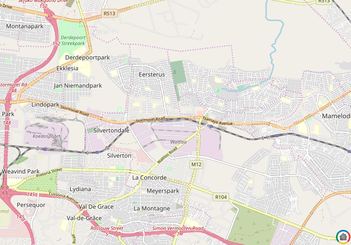 Map location of Despatch